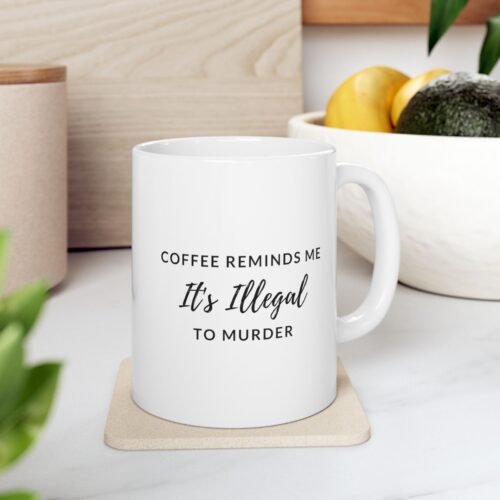 Justice Tarot Card Coffee Mug - 11oz Tarot Coffee Cup for Tarot Lovers and Readers - Image 7