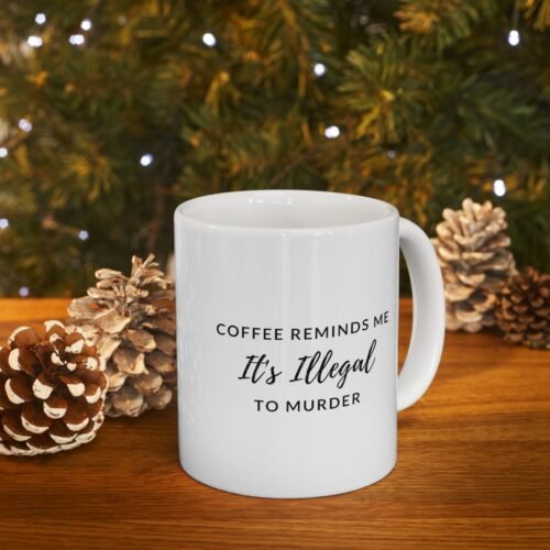 Justice Tarot Card Coffee Mug - 11oz Tarot Coffee Cup for Tarot Lovers and Readers - Image 9