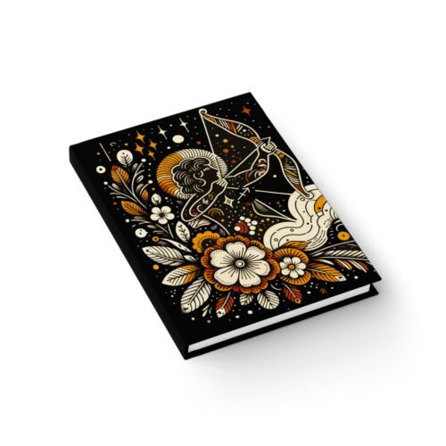 Sagittarius Journal | Zodiac-Themed Lined Hardcover Matte Notebook for Astrology Lovers - Image 3