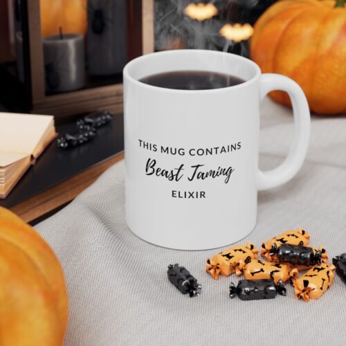 Strength Tarot Card Coffee Mug - 11oz Tarot Mug with Strength Card Design - Image 7