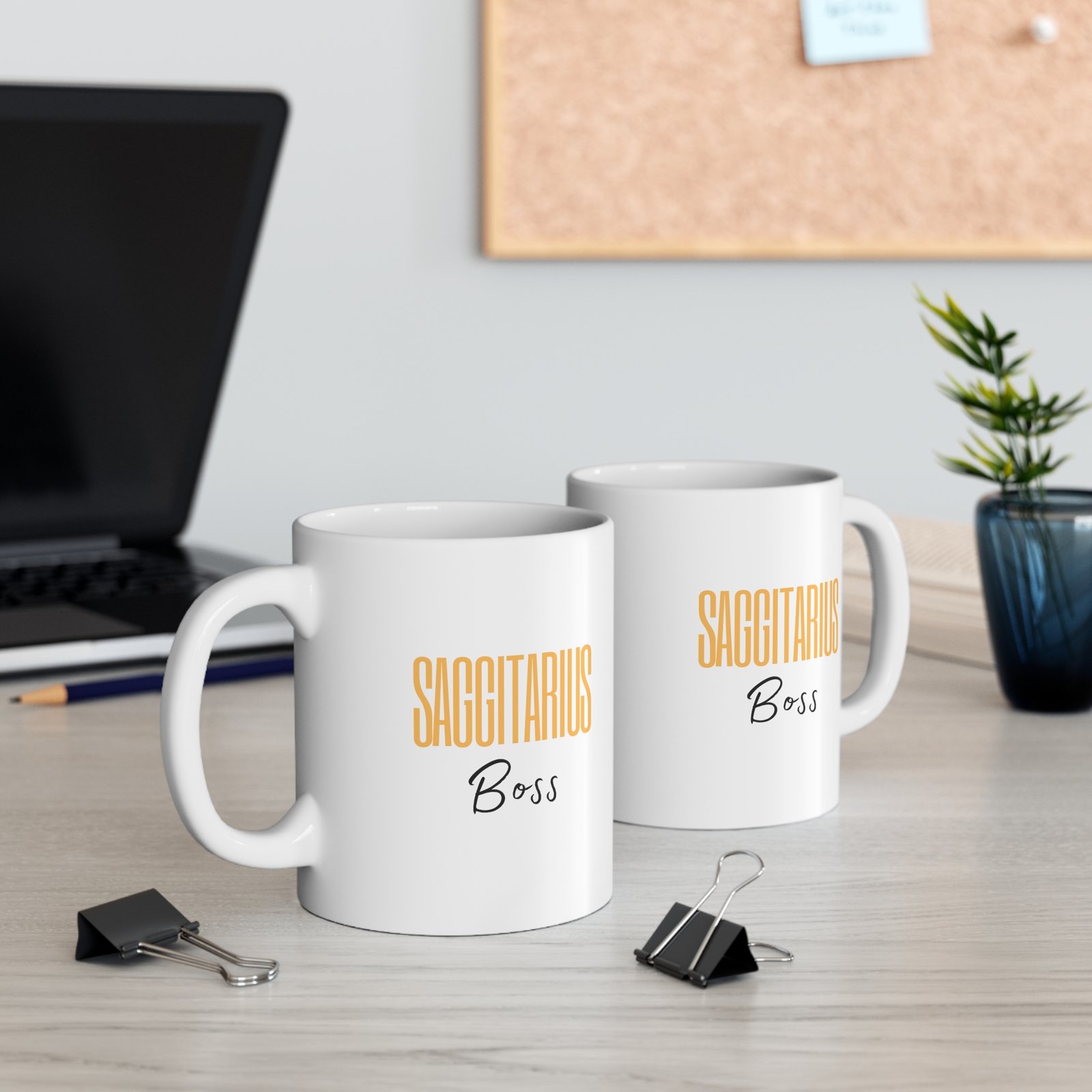 Sagittarius Boss Mug 11oz - Zodiac Sign Mug for Astrology Lovers - Perfect Gift for Sagittarius Star Sign Enthusiasts - Image 5