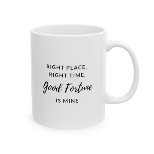 11oz Wheel of Fortune Tarot Coffee Mug - Unique Tarot Card Cup for Enthusiasts - Perfect Gift Idea for Tarot Lovers - Image 2