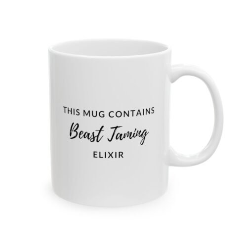 Strength Tarot Card Coffee Mug - 11oz Tarot Mug with Strength Card Design - Image 2