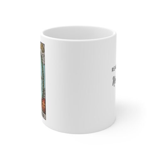 World Tarot Card Design Coffee Mug 11oz - Unique Tarot Coffee Mug for Enthusiasts - Perfect Gift for Tarot Lovers - Image 3