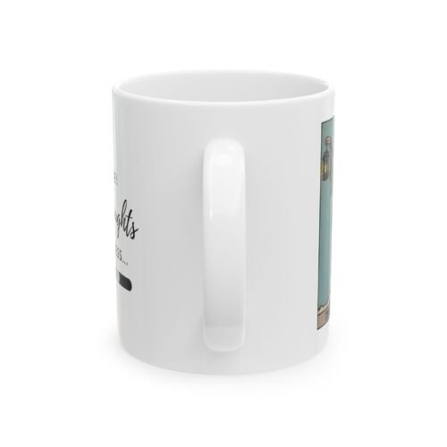 The Hermit Tarot Mug - 11oz Ceramic Coffee Cup with Tarot Card Design - Ideal Tarot Coffee Mug Gift for Mystics and Readers - Image 4