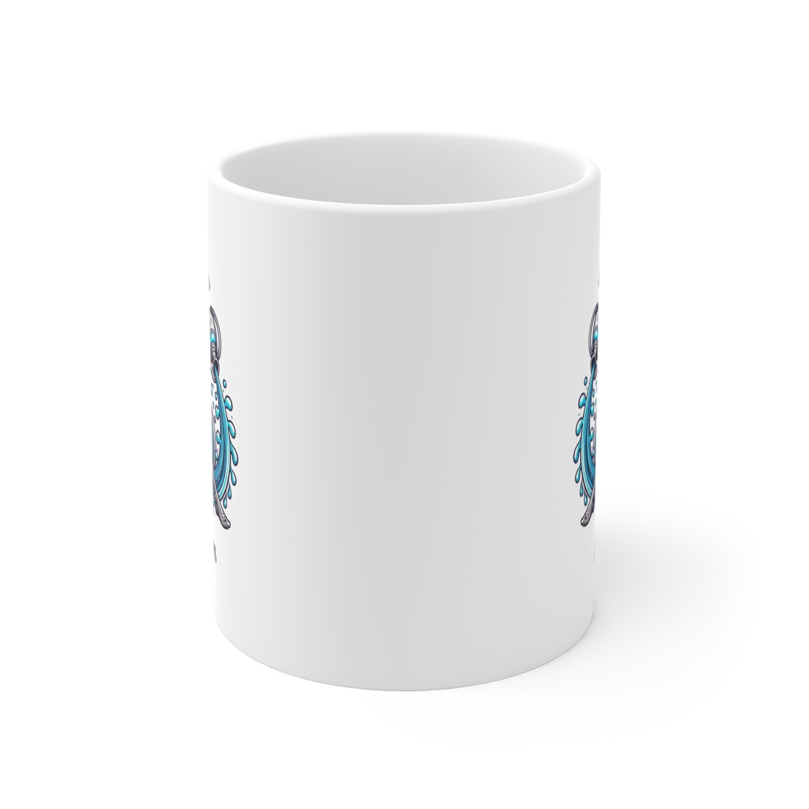 Aquarius Zodiac Mug 11oz Ceramic Horoscope Coffee Cup - Unique Astrology Gift for Aquarius Lovers - Zodiac Sign Mug - Image 2