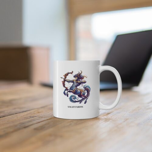 Sagittarius Zodiac Sign Mug - 11oz Ceramic Horoscope Coffee Cup Gift for Astrology Lovers - Image 6