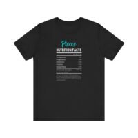 Pisces Nutrition Facts Unisex Jersey Short Sleeve Tee Soft Cotton Zodiac T-Shirt