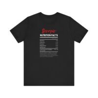 Scorpio Nutrition Facts Unisex Short Sleeve Tee - Soft Cotton Zodiac Astrology T-Shirt for Scorpio Lovers