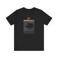 Leo Nutrition Facts Zodiac T-Shirt Soft Cotton