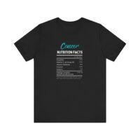 Cancer Sign Nutrition Facts T-Shirt Unisex Zodiac Astrology Tee Soft Cotton