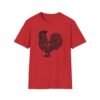 Rooster Chinese Zodiac Graphic Tee Shirt - Year of the Rooster T-Shirt with Zodiac Symbol Design - Thumbnail Image 2