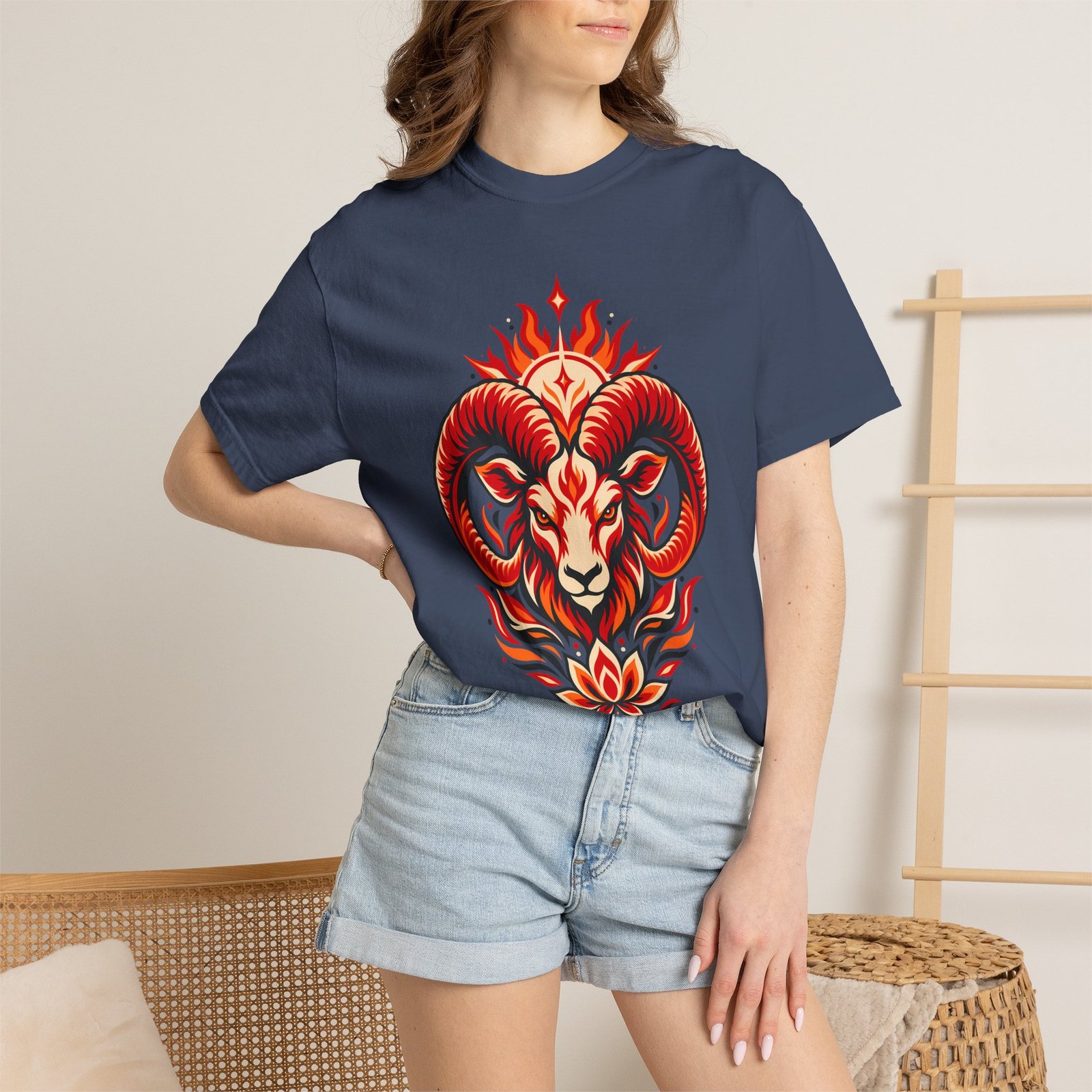 Aries Mandala T-Shirt - Image 17