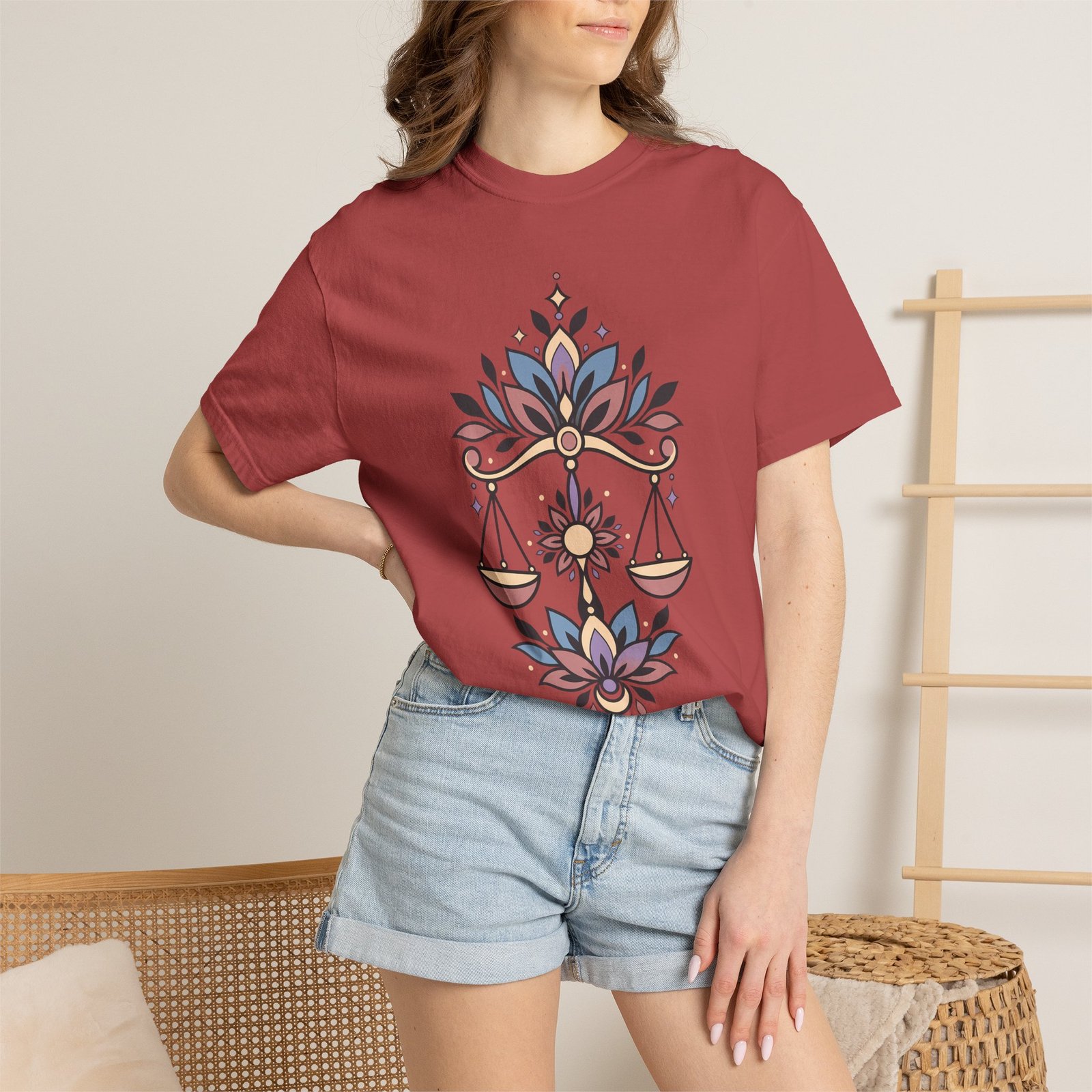 Libra Zodiac T-Shirt | Comfortable Astrology Apparel - Image 21