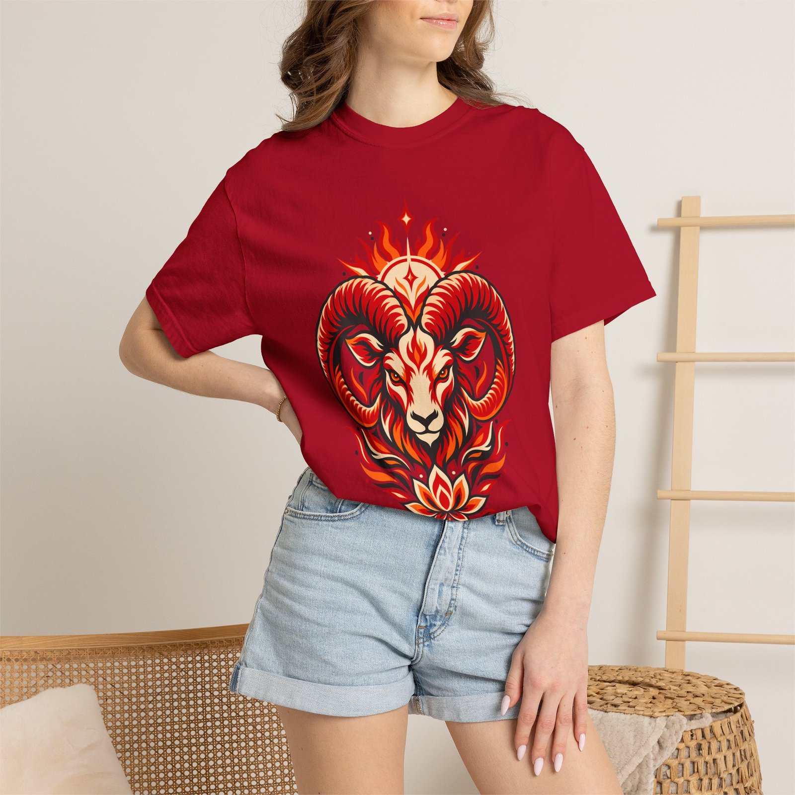 Aries Mandala T-Shirt - Image 29