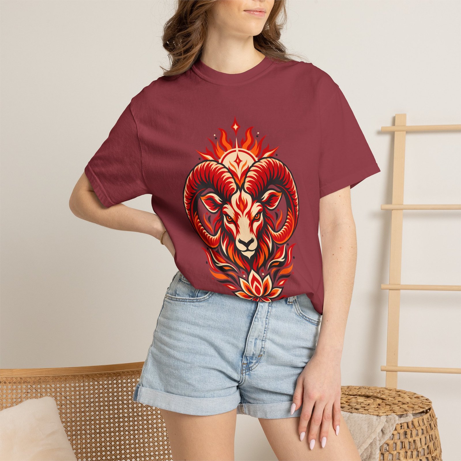 Aries Mandala T-Shirt - Image 25