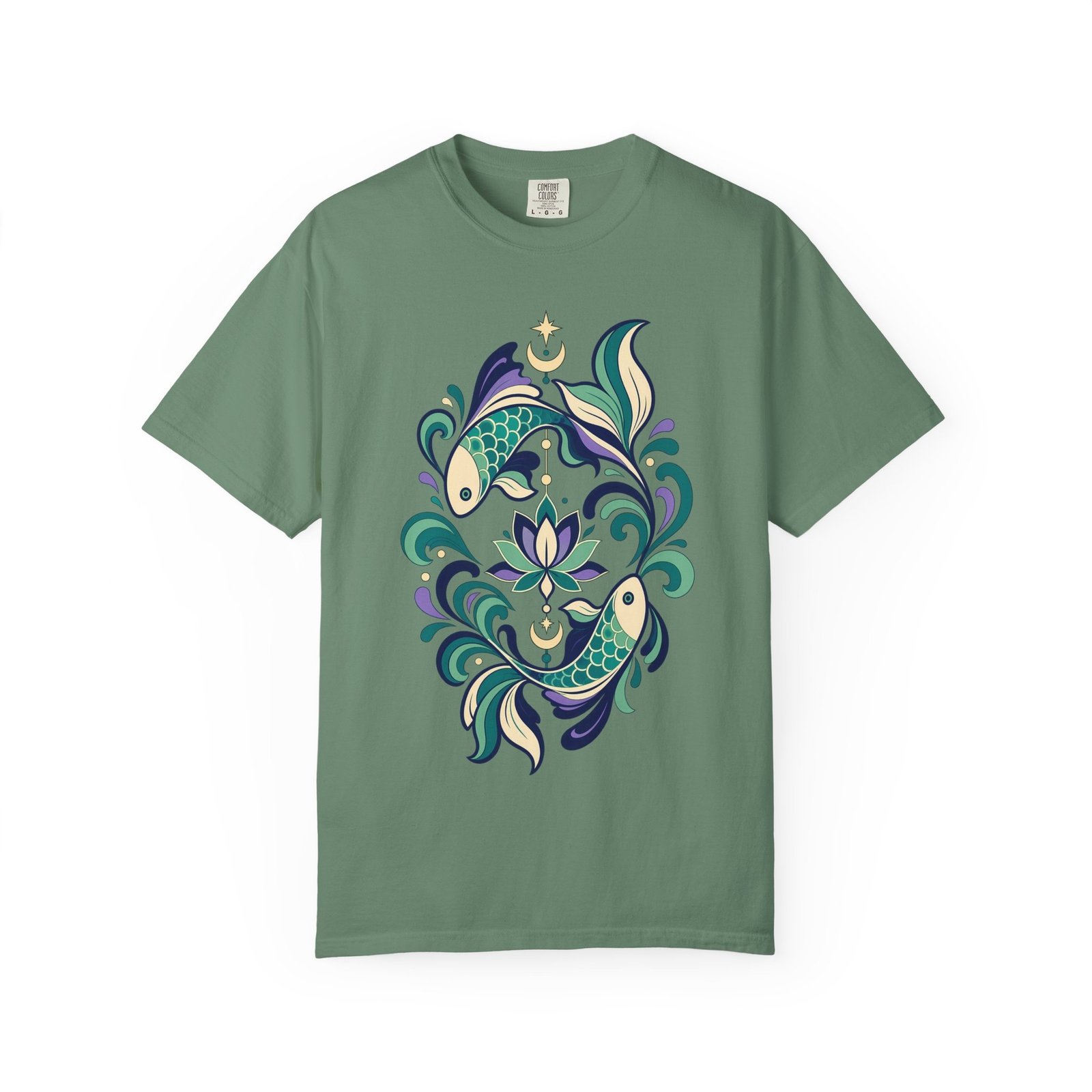Pisces Mandala T-Shirt - Image 10