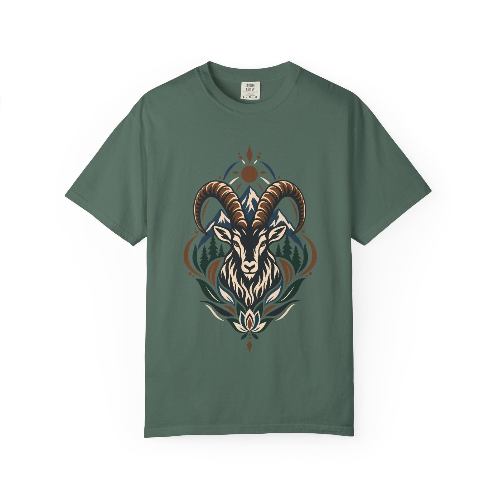 Capricorn Mandala T-Shirt - Image 18