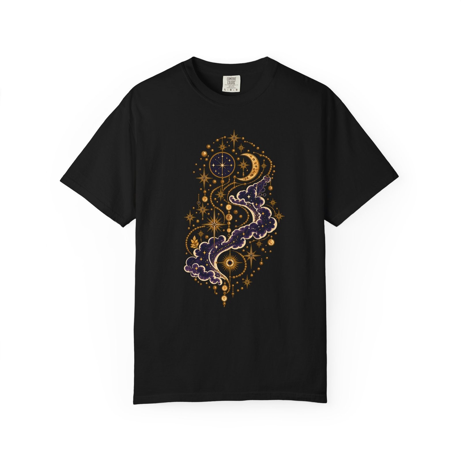 Nebulus Sky Witchy New Age T-Shirt - Image 2
