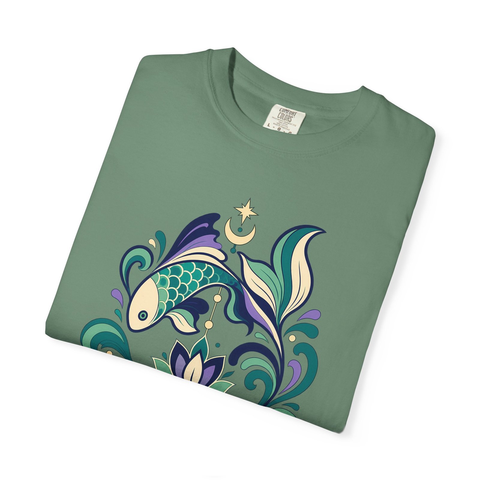 Pisces Mandala T-Shirt - Image 12