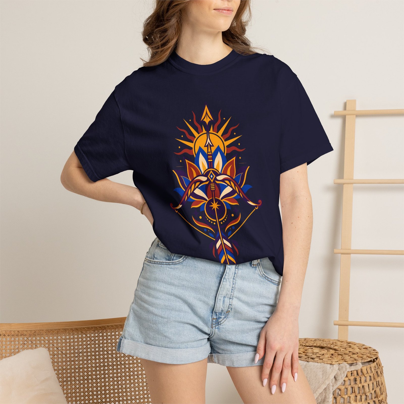 Sagittarius Mandala T-Shirt - Image 21