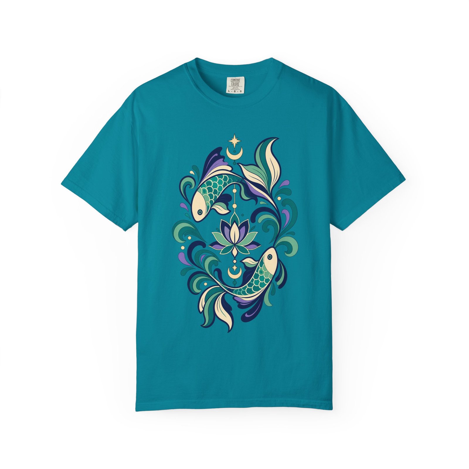 Pisces Mandala T-Shirt - Image 14