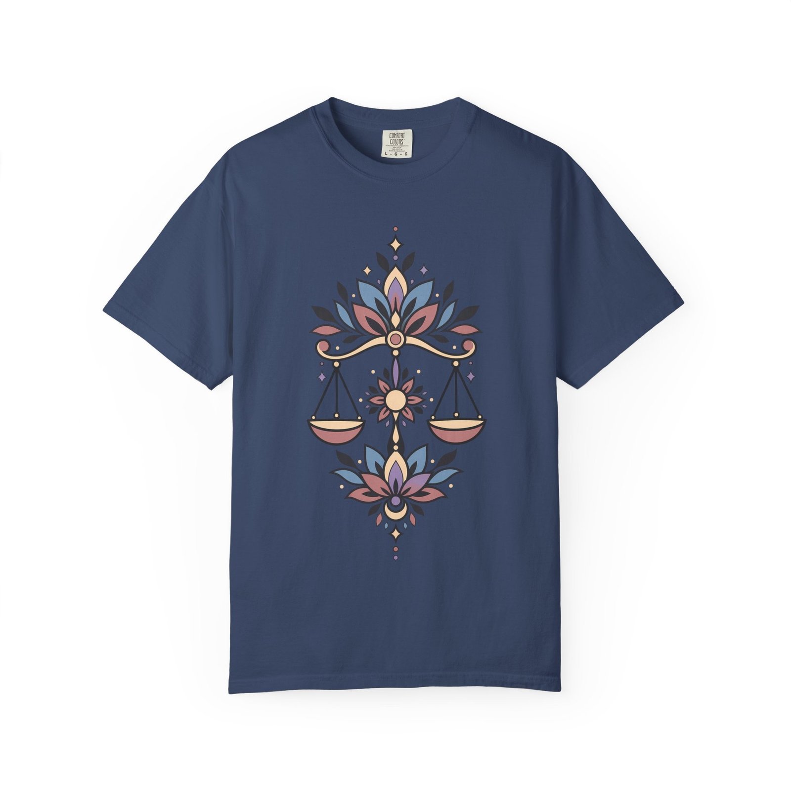 Libra Zodiac T-Shirt | Comfortable Astrology Apparel - Image 6