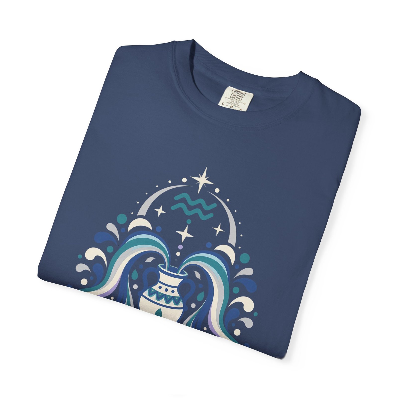 Aquarius Mandala T-Shirt - Image 4
