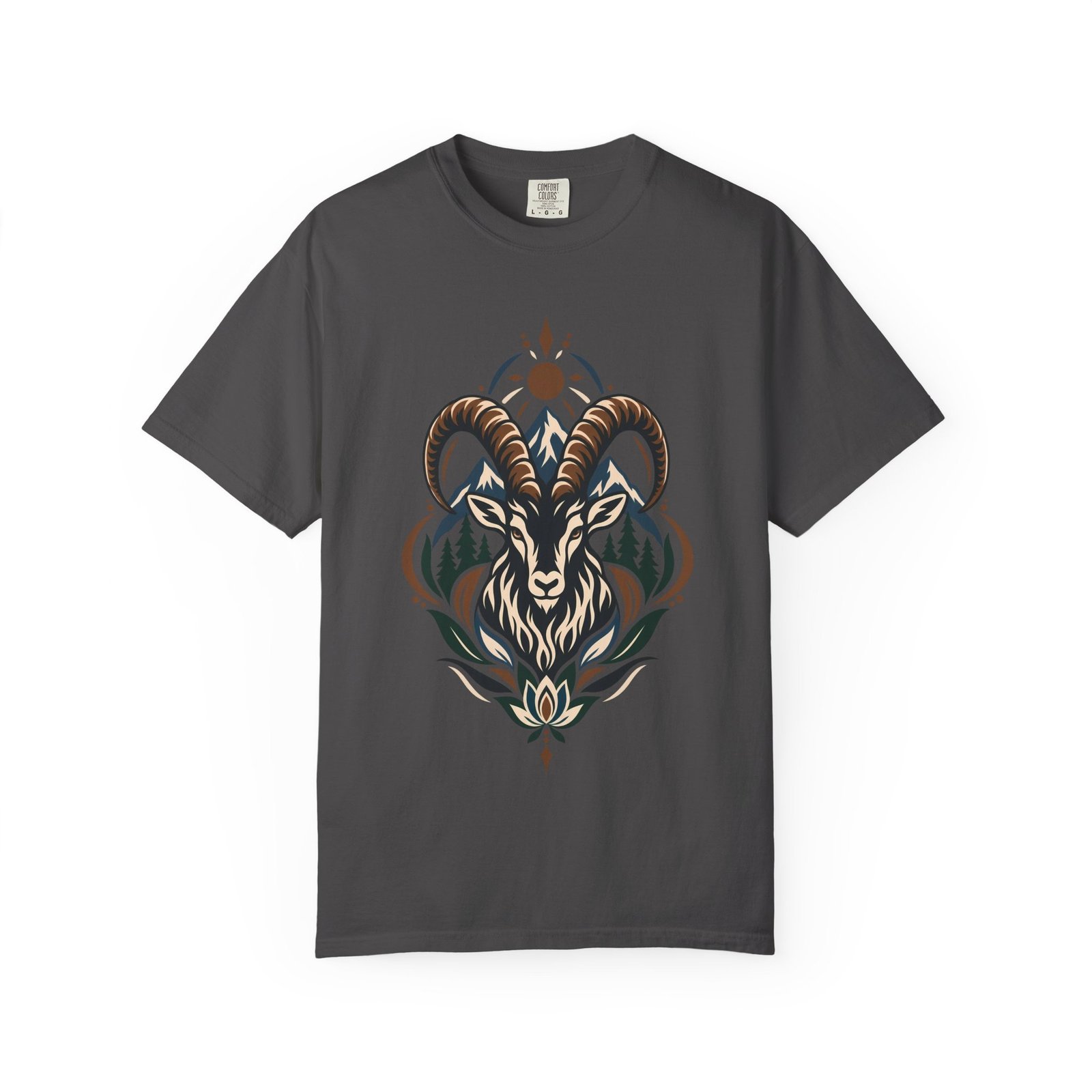 Capricorn Mandala T-Shirt - Image 6