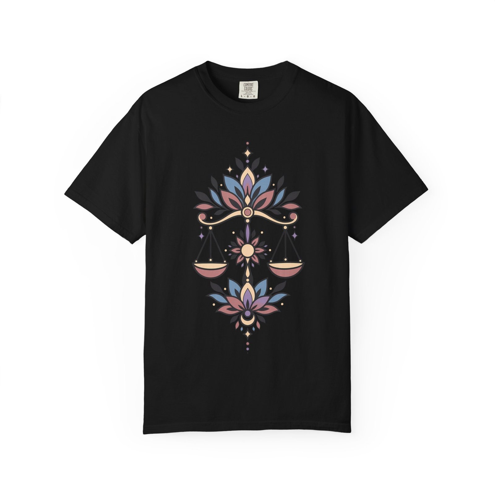 Libra Zodiac T-Shirt | Comfortable Astrology Apparel - Image 22