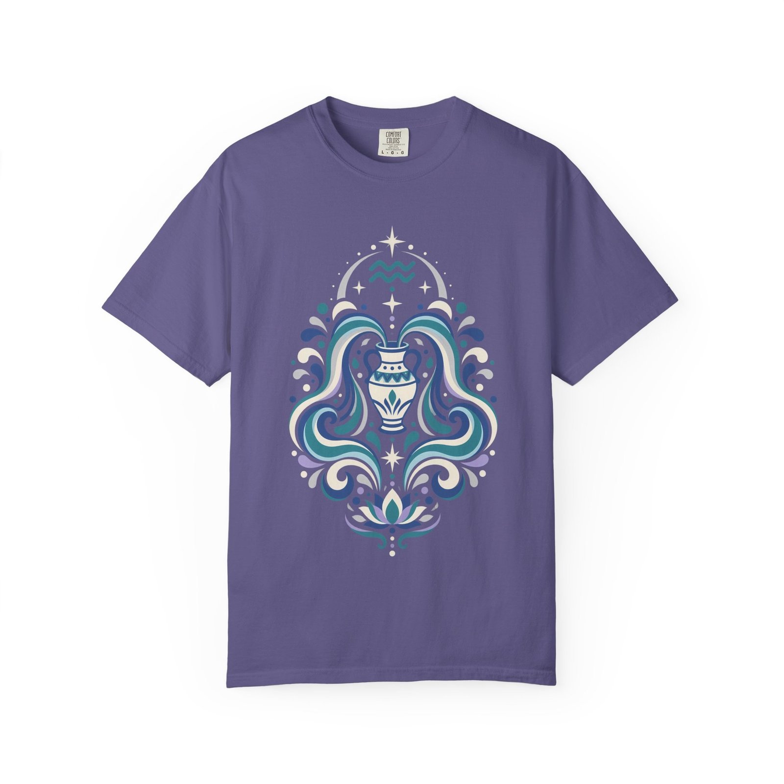 Aquarius Mandala T-Shirt - Image 22