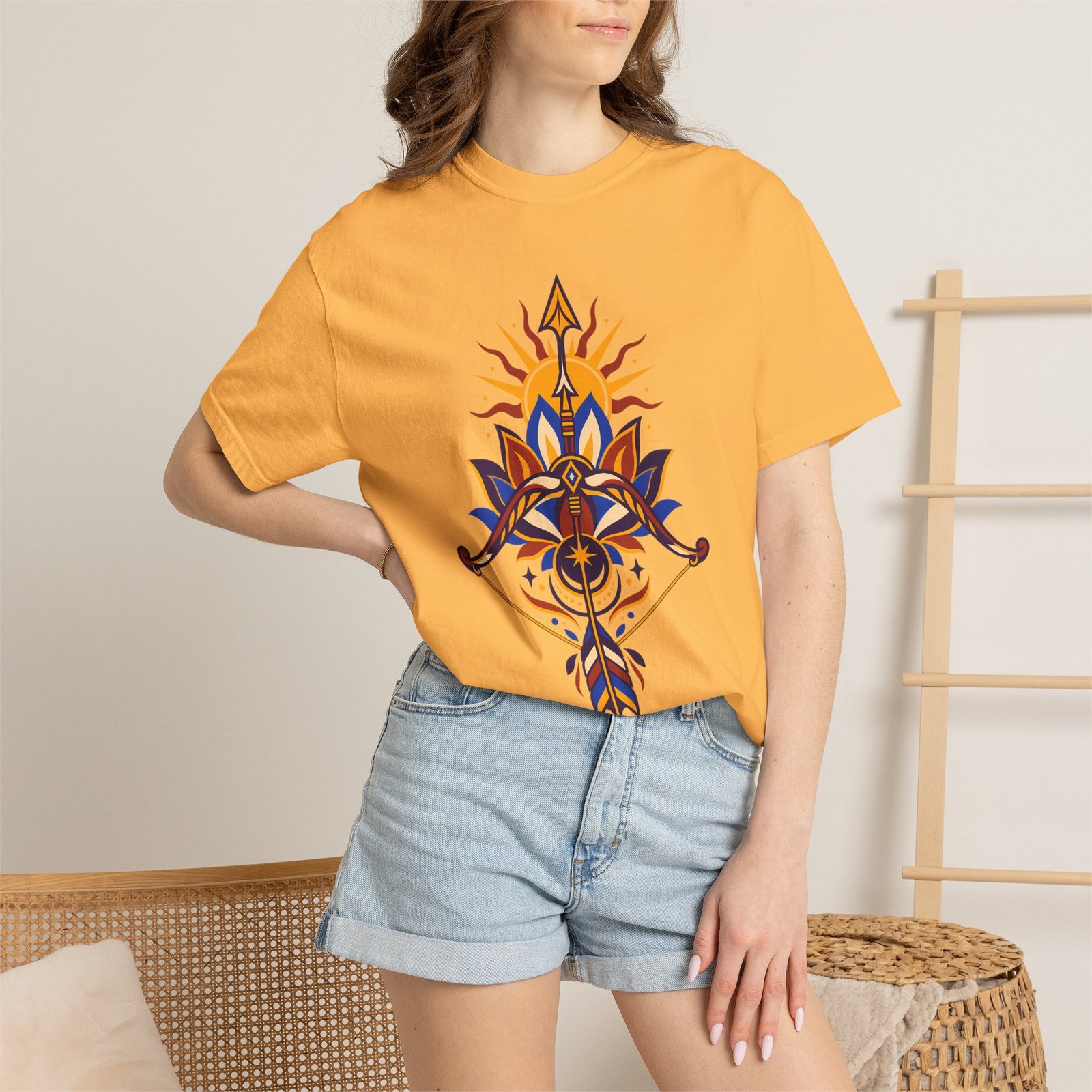Sagittarius Mandala T-Shirt - Image 13