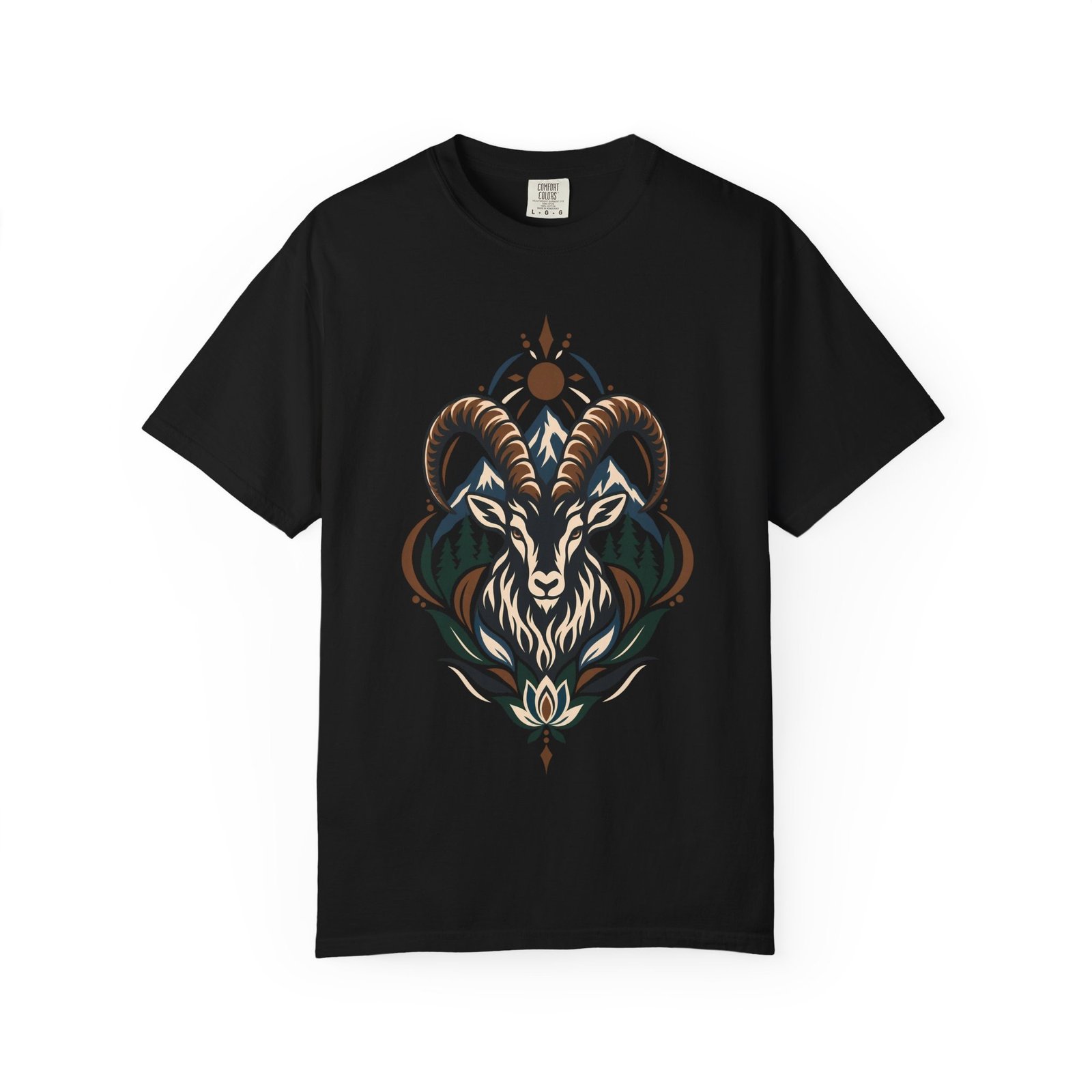 Capricorn Mandala T-Shirt - Image 2