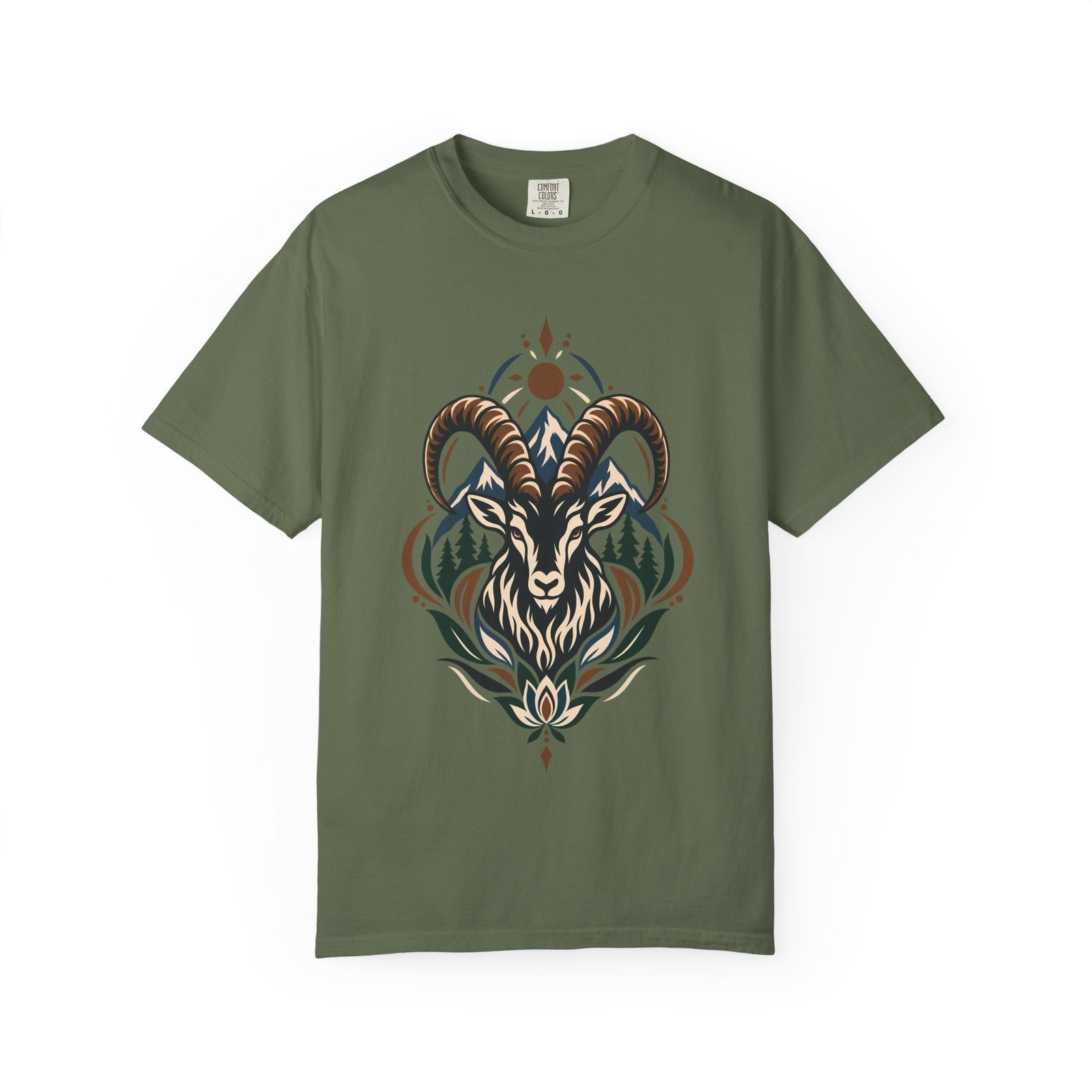 Capricorn Mandala T-Shirt - Image 14
