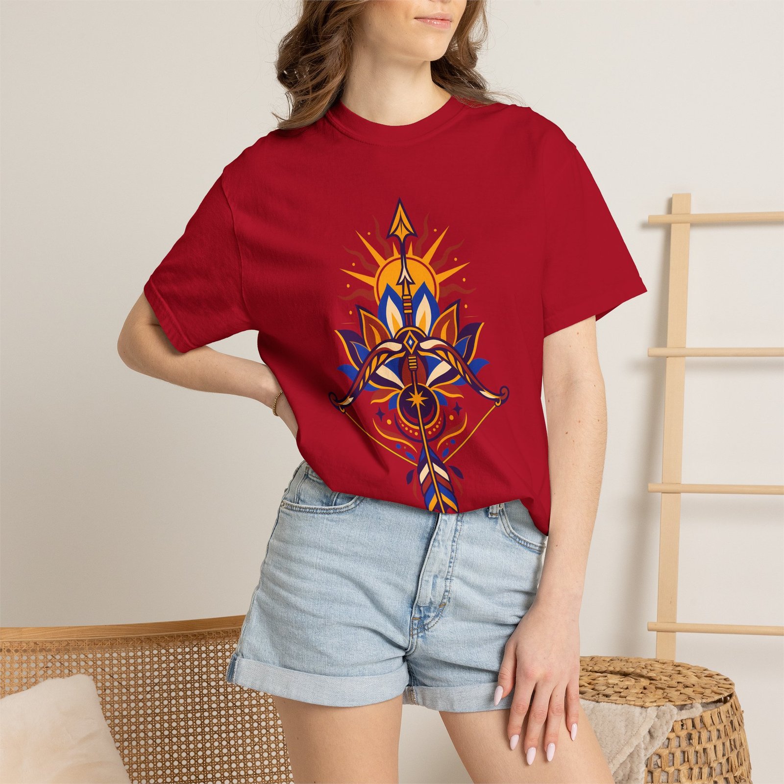 Sagittarius Mandala T-Shirt - Image 9