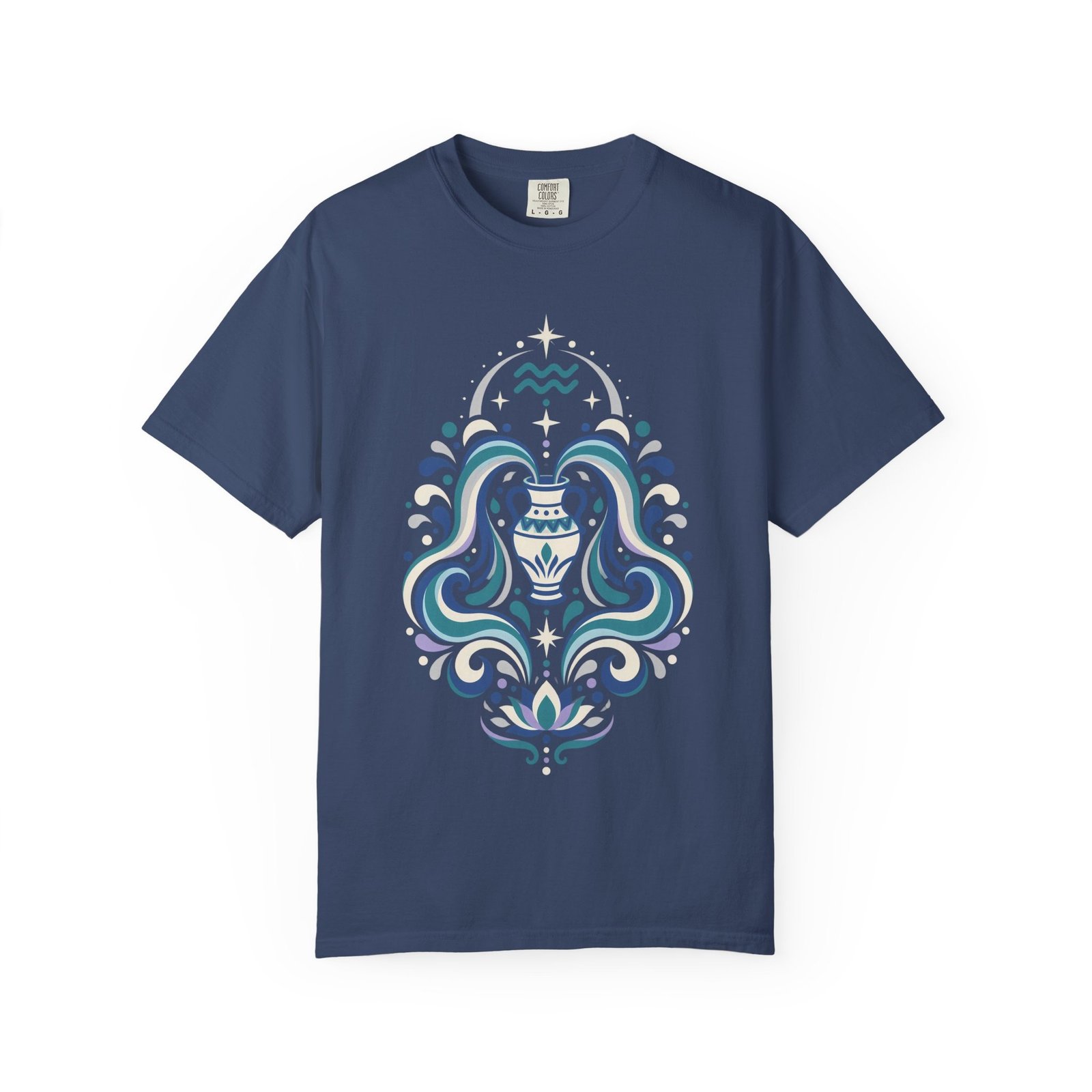 Aquarius Mandala T-Shirt - Image 2