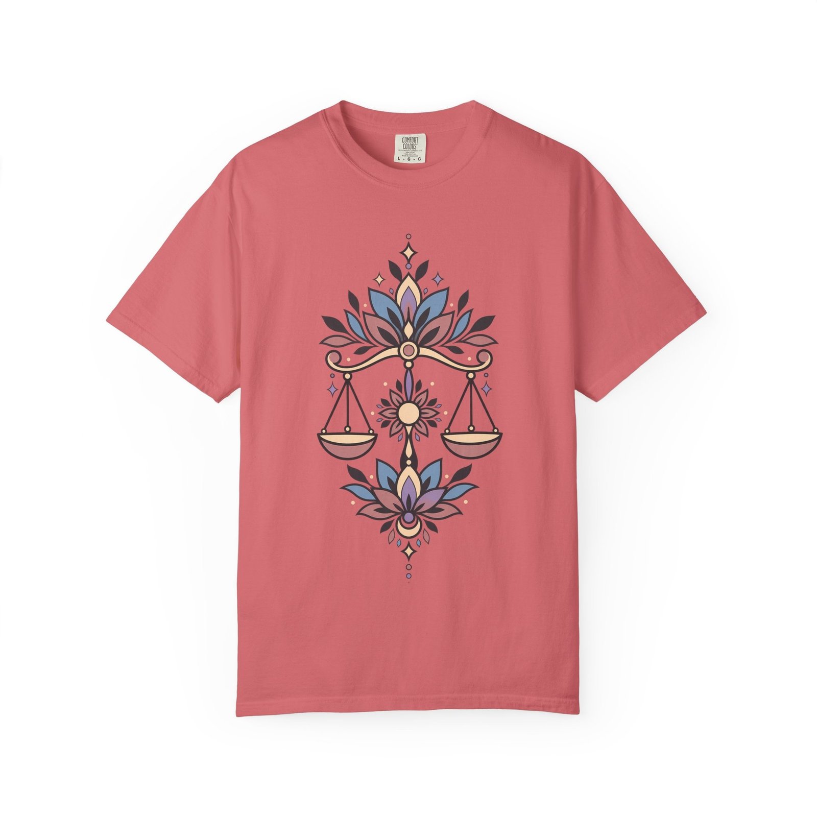 Libra Zodiac T-Shirt | Comfortable Astrology Apparel - Image 10