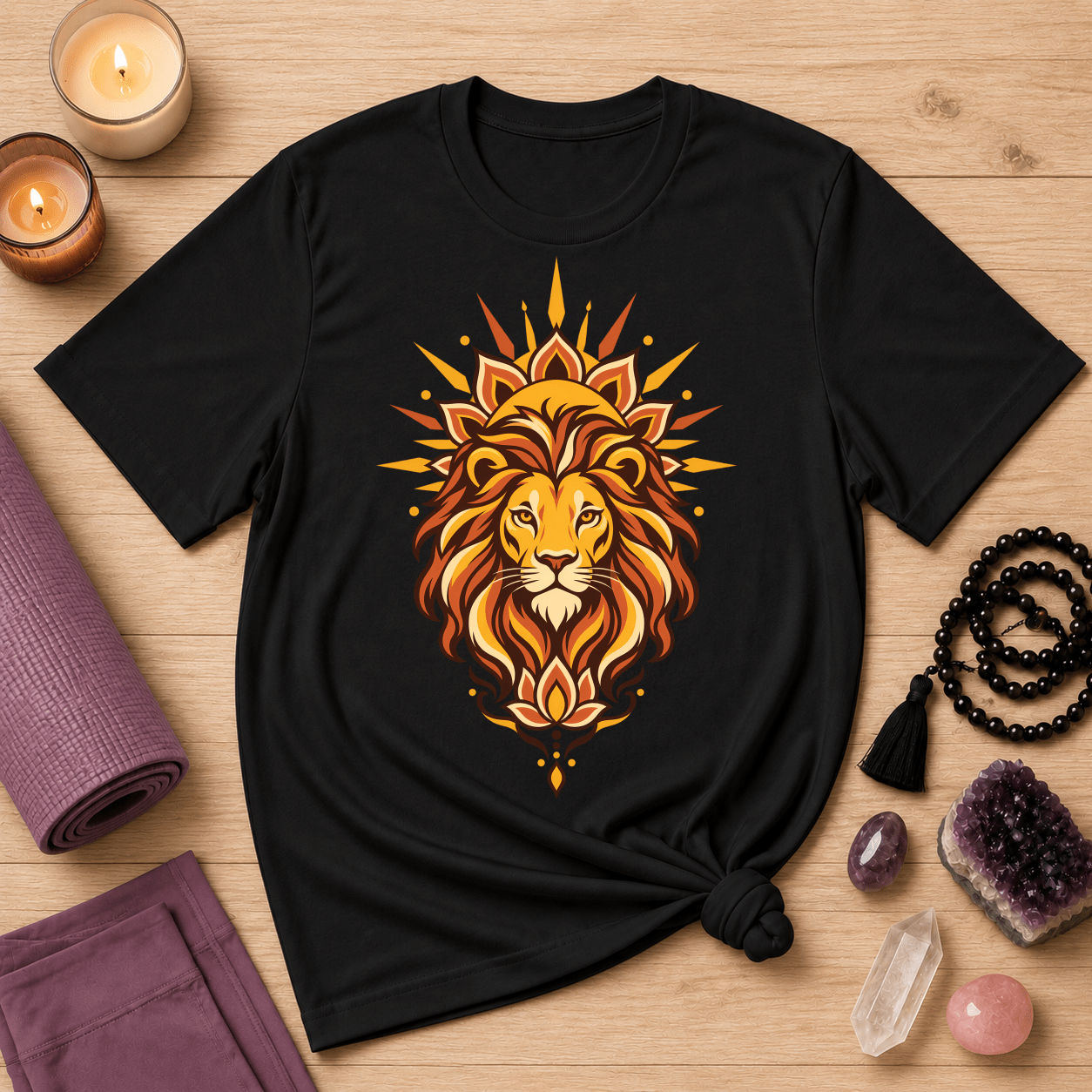 Leo Mandala T-Shirt - Image 1