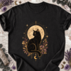 Cat Under Moonlite T-Shirt - Thumbnail Image 1