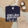 Witchy Shirt - Girls Just Wanna Have Fun T-Shirt - Thumbnail Image 23