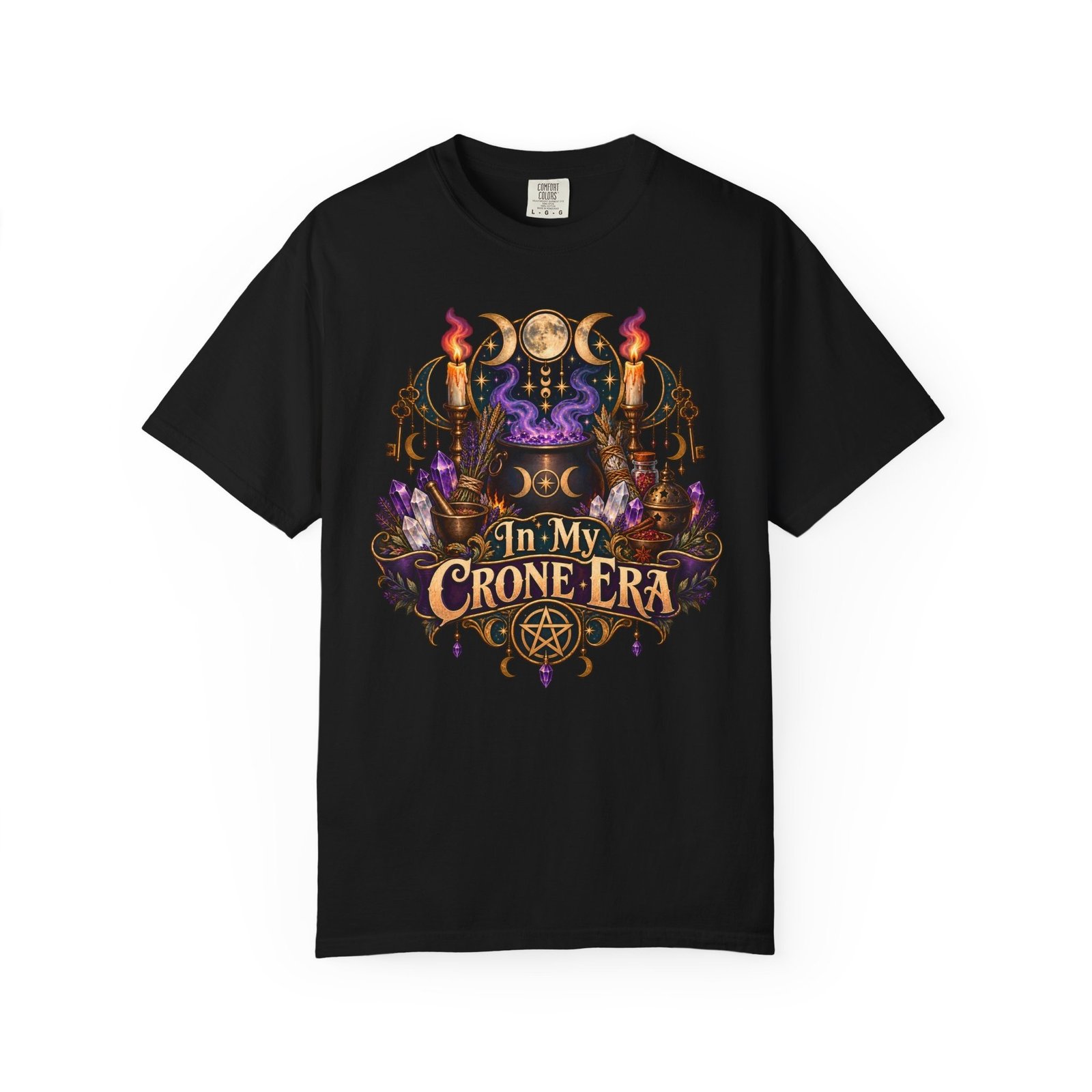 Witchy Tshirt - In My Crone Era - Image 3